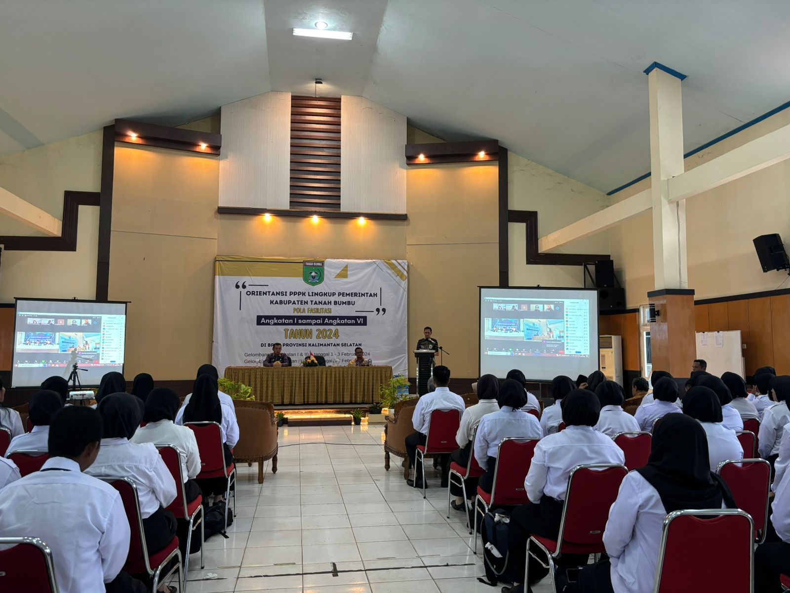 PEMBUKAAN KEGIATAN ORIENTASI PEGAWAI PEMERINTAH DENGAN PERJANJIAN KERJA (PPPK) PEMERINTAH KABUPATEN TANAH BUMBU